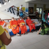 The Bhikkhunis' Pindapatha Tour on Women's Day