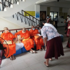 The Bhikkhunis' Pindapatha Tour on Women's Day