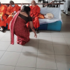 The Bhikkhunis' Pindapatha Tour on Women's Day
