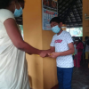 Thalapathpitiya Rural Development Society General Meeting and in parallel donating school books(2022-02-26)