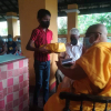 Thalapathpitiya Rural Development Society General Meeting and in parallel donating school books(2022-02-26)