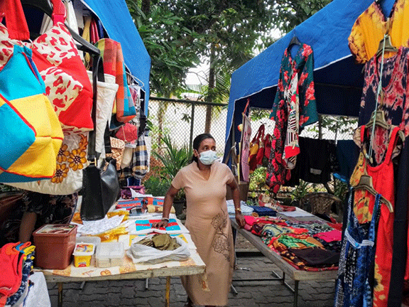 The monthly trade fair organized by the Small Business Development Division (2022-11-28)