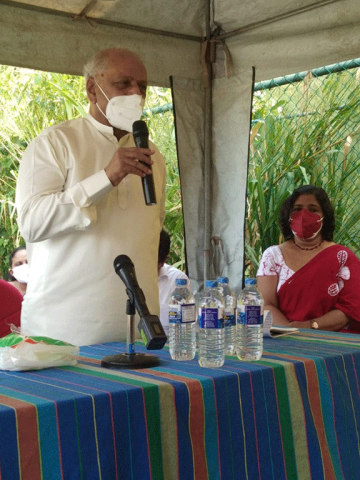 Official ceremony of distributing the increased Samurdhi aids (2022-02-14) 