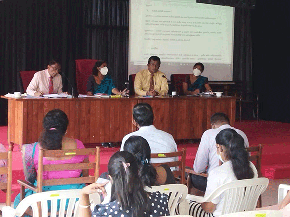 Awareness meeting double production capacity and job creation In Navinna/Pragathipura/Kottawa East/Pamunwa Talawathugoda West divisions(2022-10-21)