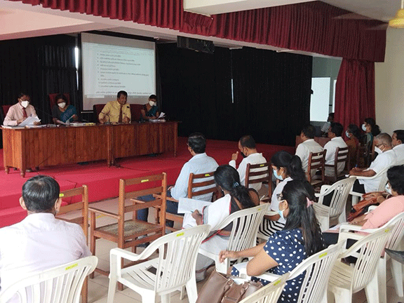 Awareness meeting double production capacity and job creation In Navinna/Pragathipura/Kottawa East/Pamunwa Talawathugoda West divisions(2022-10-21)