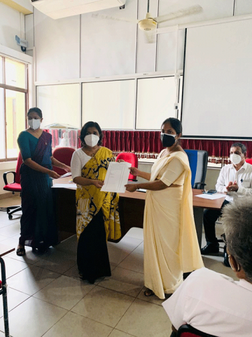 Awarding of Certificate of Merit for the successful performance of Disaster Relief Services (2022-01-31)