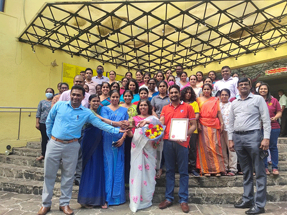 Maharagama divisional Secretariat received the 3rd place at the National Productivity Award Tournament - 2020 (2022-12-15)