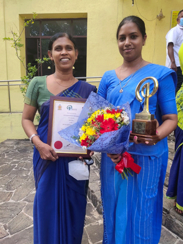 Maharagama divisional Secretariat received the 3rd place at the National Productivity Award Tournament - 2020 (2022-12-15)