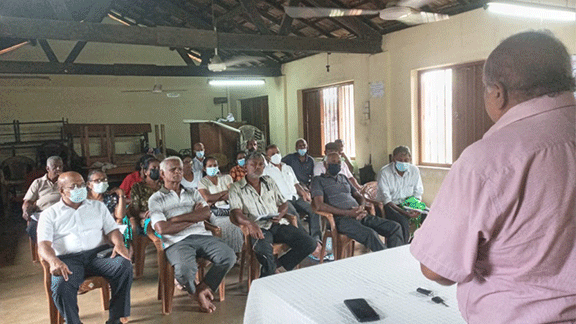 Awareness programme on eradication of diseases of coconut cultivation 2022-11-04