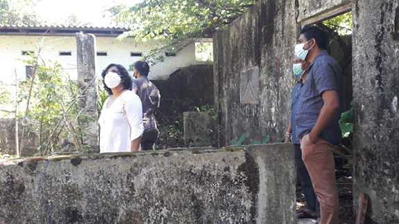 Inspection to develop a multi purpose building 2022-01-08 