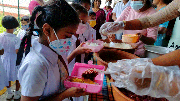 "Providing a nutritious meal to school children" programme 2022-10-19