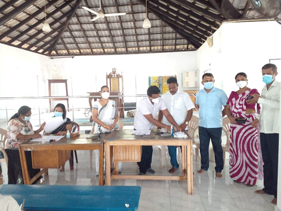 Distribution of increased Samurdhi aids(2022-02-14)