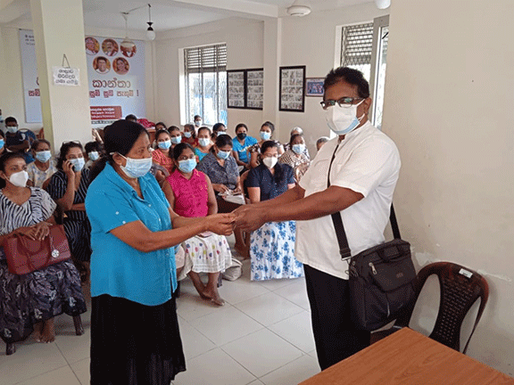 Distribution of increased Samurdhi aids(2022-02-14)