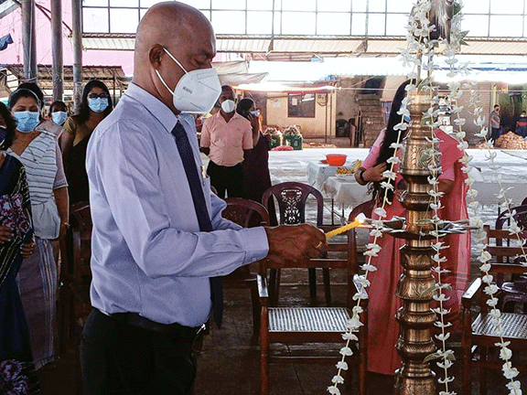 The inaugural ceremony of the “Vidatha Kadamandi” Trade Fair (2022-04-05)