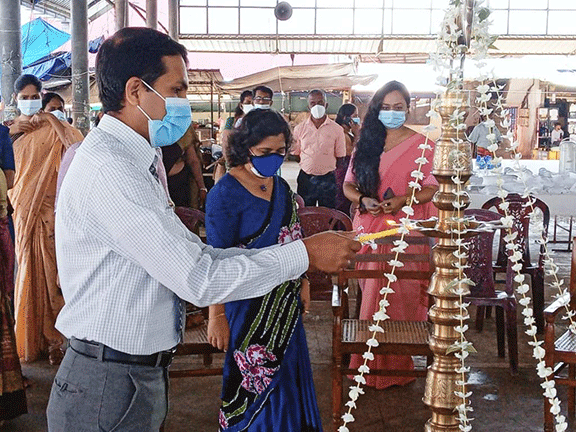 The inaugural ceremony of the “Vidatha Kadamandi” Trade Fair (2022-04-05)