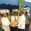Distribution of coconut saplings at Maharagama divisional secretariat (2023-04-18) 