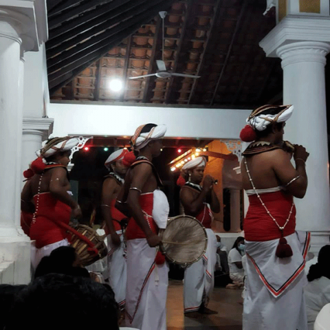 a Seth Pirith Sajjayana organized by the Maharagama Divisional Secretariat occasion of the 75th Independence Day celebration(2023-02-04)