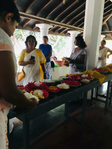 In conjunction with the National Independence Day “Atawisi Buddha Puja pinkama” at Maharagama Vipasyarama temple 2024-02-07