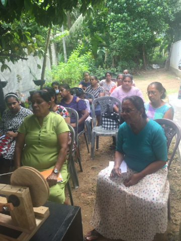 Lamp wick making Training Workshop 2024-01-20
