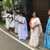 Pindapatha tour of Mirihana Vivekarama temple 2024