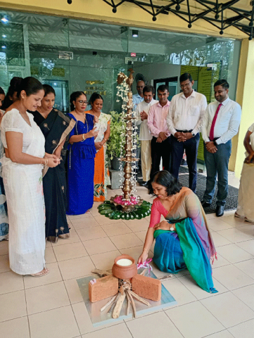 The inauguration of the new year with the "Clean Sri Lanka" national program and the commencement of staff duties at the Maharagama Divisional Secretariat in 2025