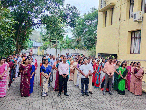 The inauguration of the new year with the "Clean Sri Lanka" national program and the commencement of staff duties at the Maharagama Divisional Secretariat in 2025