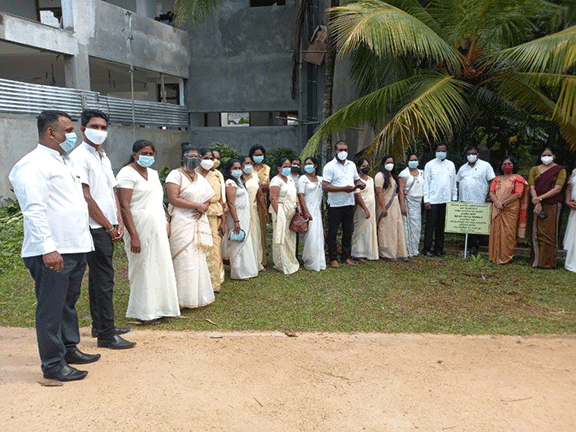 GN Division Day Meeting at Boralasgamuwa Lake