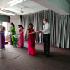 Awarding certificates for the participants in the preliminary voice test(2021-11-17)