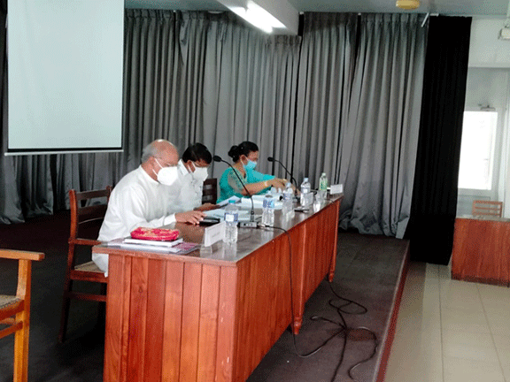 Coordinating Committee Meeting related to “Gamasamaga Pilisadara”