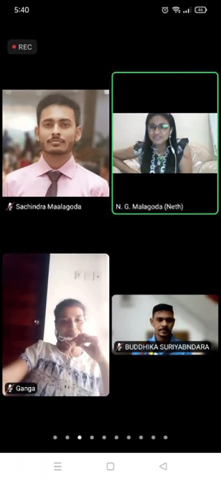 Psychological Motivation Program for sports club through zoom technology