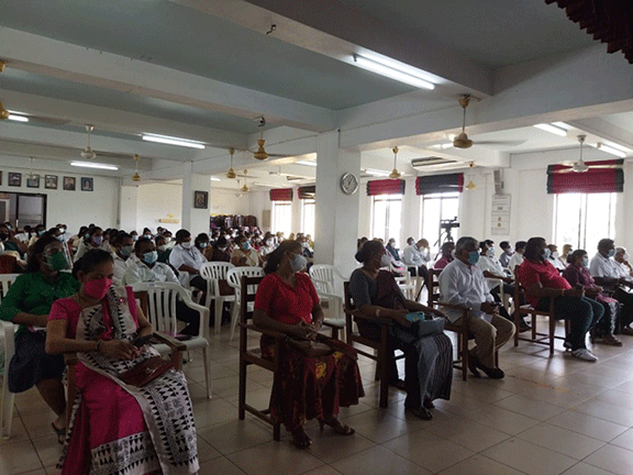the Budget 2022 Ensuring Home Economic and Food Security through Strengthening the Rural Product Economy A series of seminars in the Maharagama Divisional Secretariat Division(2021-12-21) 