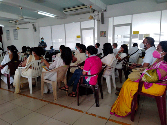 the Budget 2022 Ensuring Home Economic and Food Security through Strengthening the Rural Product Economy A series of seminars in the Maharagama Divisional Secretariat Division(2021-12-21) 
