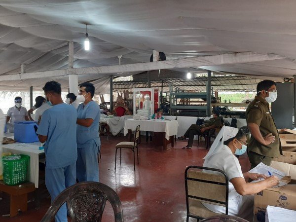 Covid vaccination injections for Depanama GN division-2021-03-18( දෙපානම ග්‍රාම නිලධාරි වසම සදහා COVID මැඩලීමේ එන්නත් ලබා දීම 2021-03-18) 
