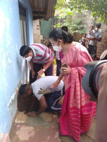 Gamata geyak -Laying of the foundation stone for the house udahamulla east 2021-03-19(ගමට ගෙයක් නිවසට මුල්ගල තැබීමේ උත්සවය උඩහමුල්ල නැගෙනහිර වසම 2021-03-19)